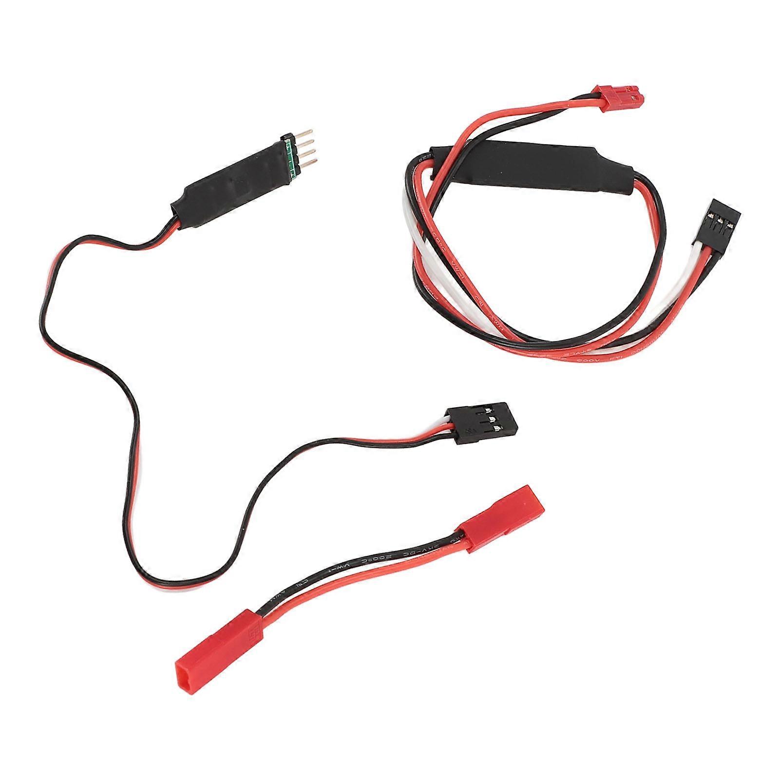 RC Car Winch Controller Silicone Copper Universal Winch Remote Controller with Adapter Plug for RC Crawler Models 