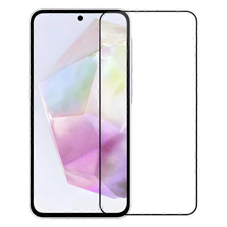 サムスンギャラクシーA56 5Gスクリーンプロテクター二次硬化高アルミニウムシリコンガラスフィルムに対応したRURIHAI