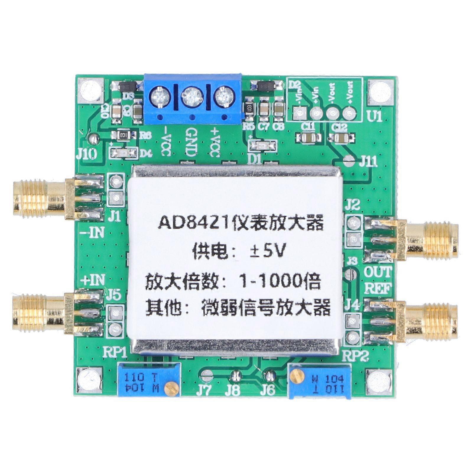 High quality  AD8421 amplifier module instrumentation amplifier millivolt
