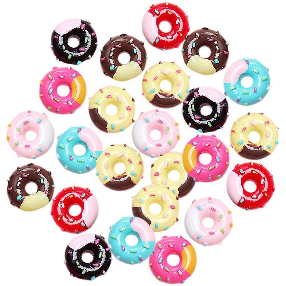 Crafting Essentials with Donut Charms, Perfect for Adding Charm to Everyday Items