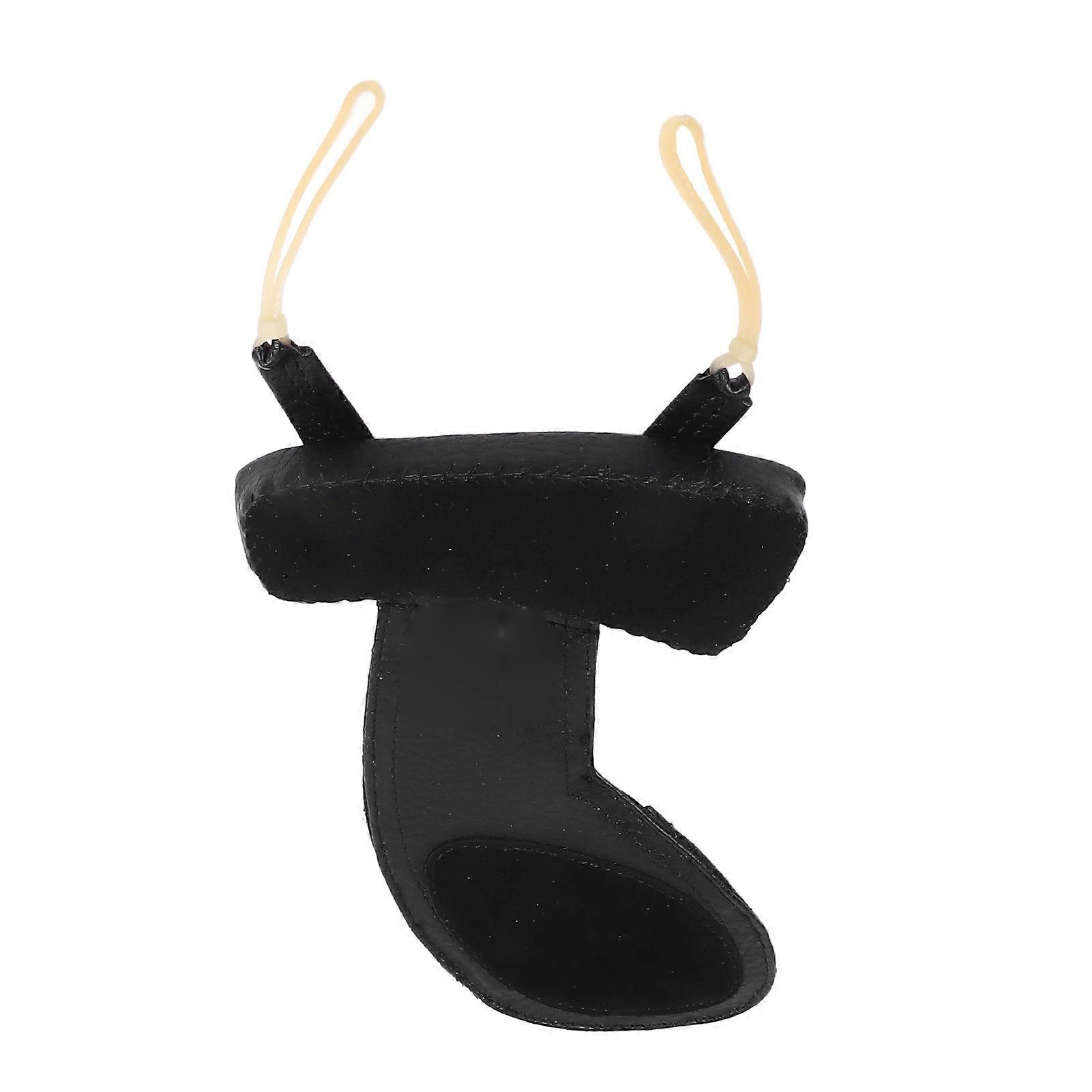 Violin Shoulder Rest Pad Comfortable Sheepskin Adjustable Chin Rest Cover Protector 1/8 to 1/16 