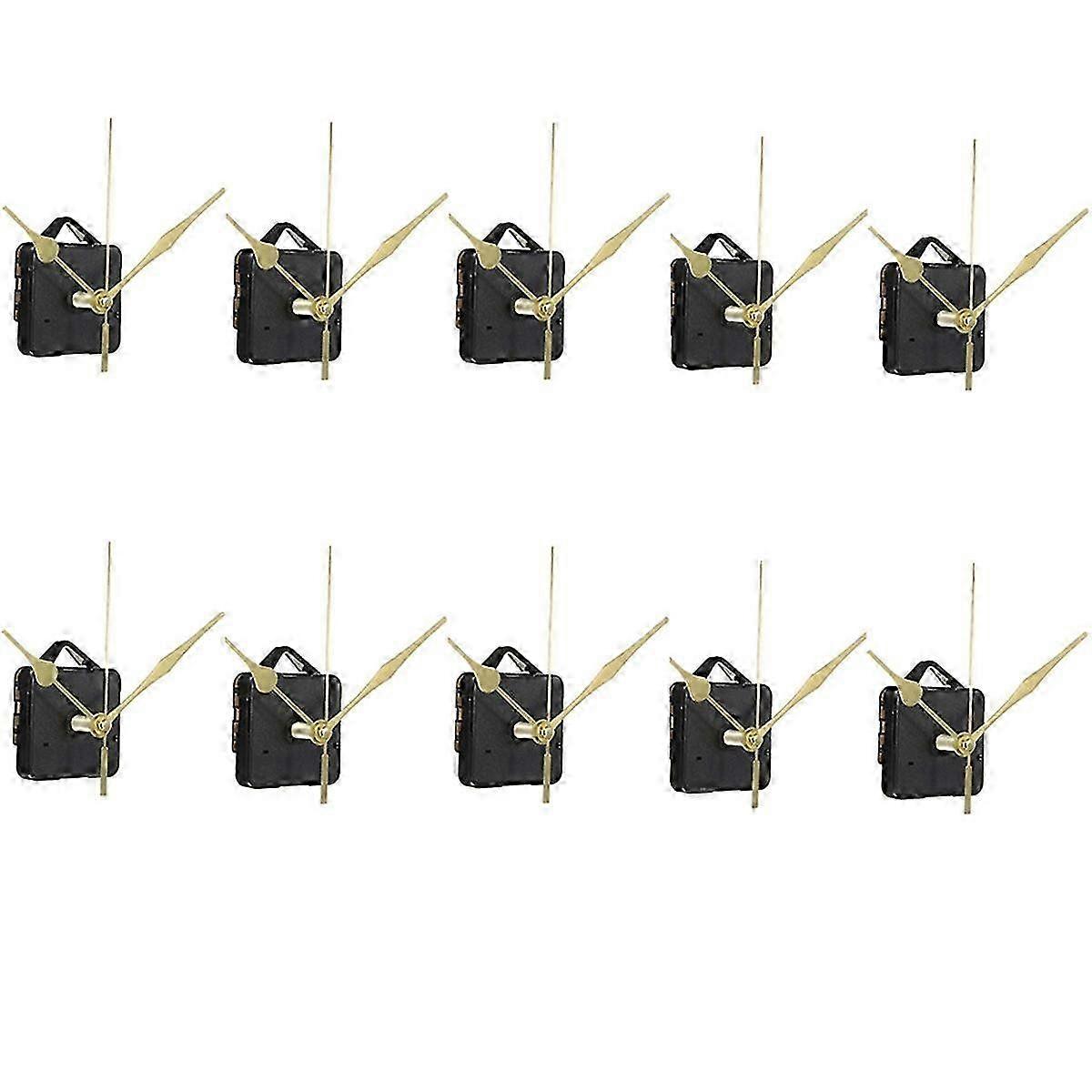 10 Set Quartz Clock Movement Hands Kits Wall Clock
