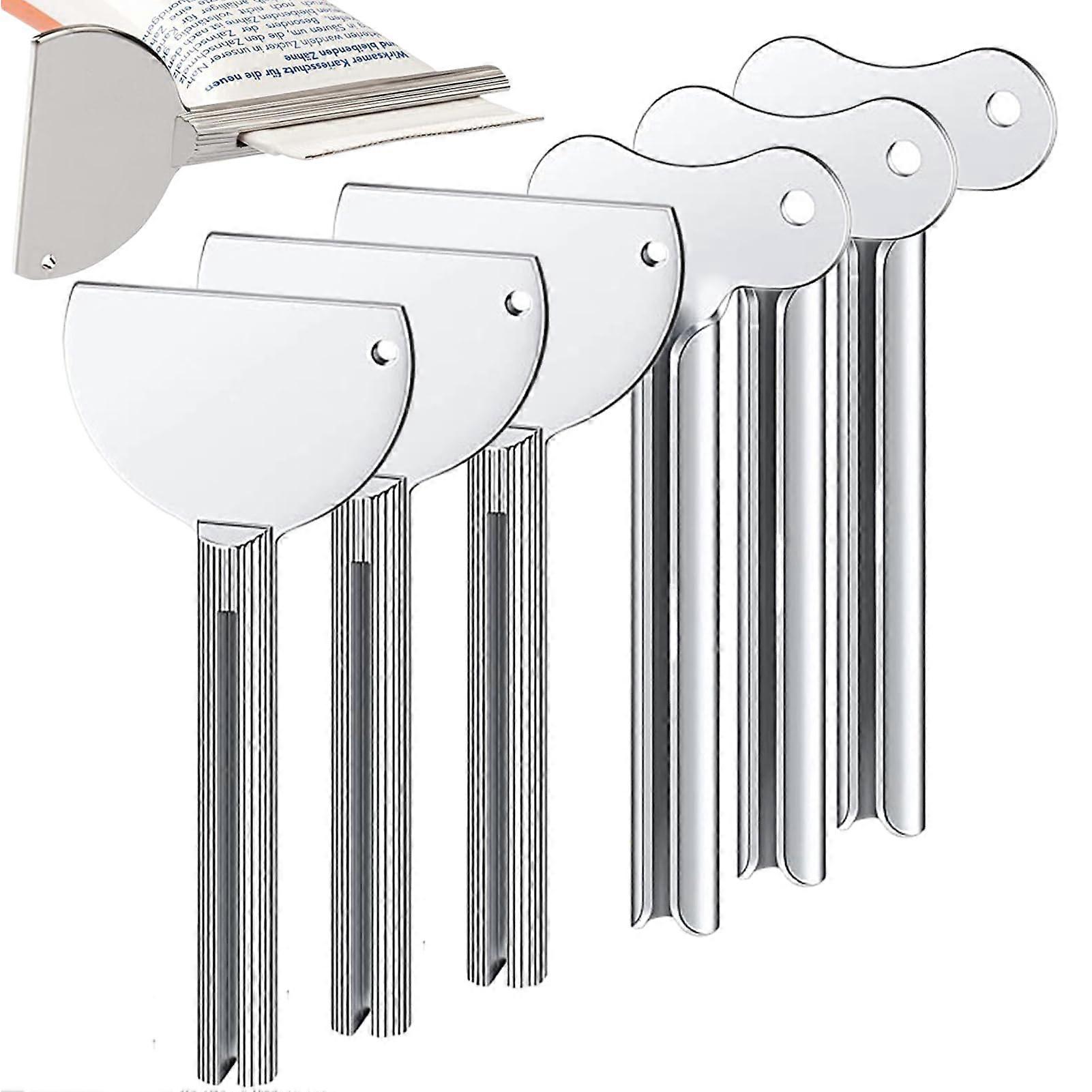 Tube Key Squeezer, Set of 6 Toothpaste Squeezers, Compact Tube Wringer for Bathroom and Art Use