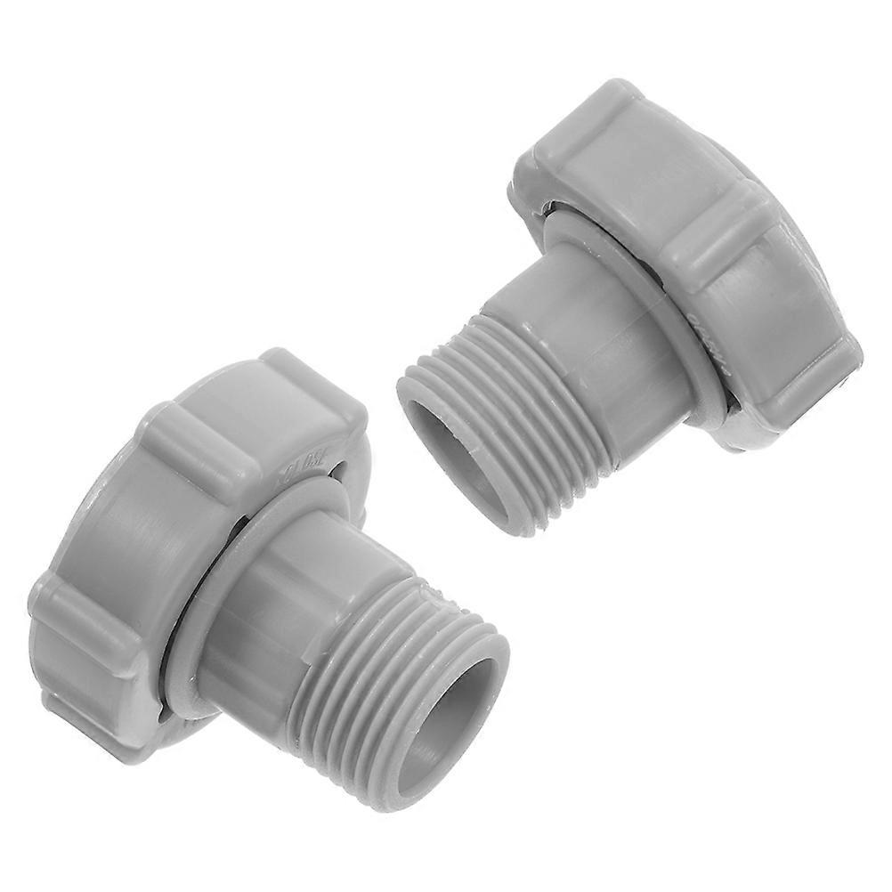 Pool Hose Adapter Connector Coupling Above Ground Pool Hose Connectors Prevent Leakage 4.60X4.50X4.50CM 2Pcs