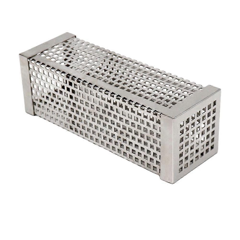 Stainless Steel BBQ Smoker Tube for Grilling Release Smoke Compatible with All Grills 6 Inch