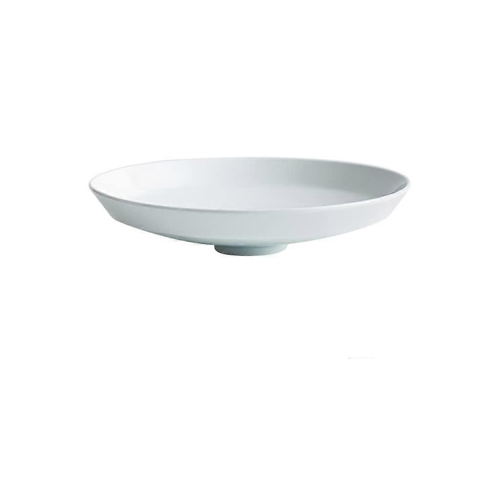 Large Dinner Plates Stackable, 10-14 Inch (25.4-35.6 cm) Serving Plates, Modern Dinnerware