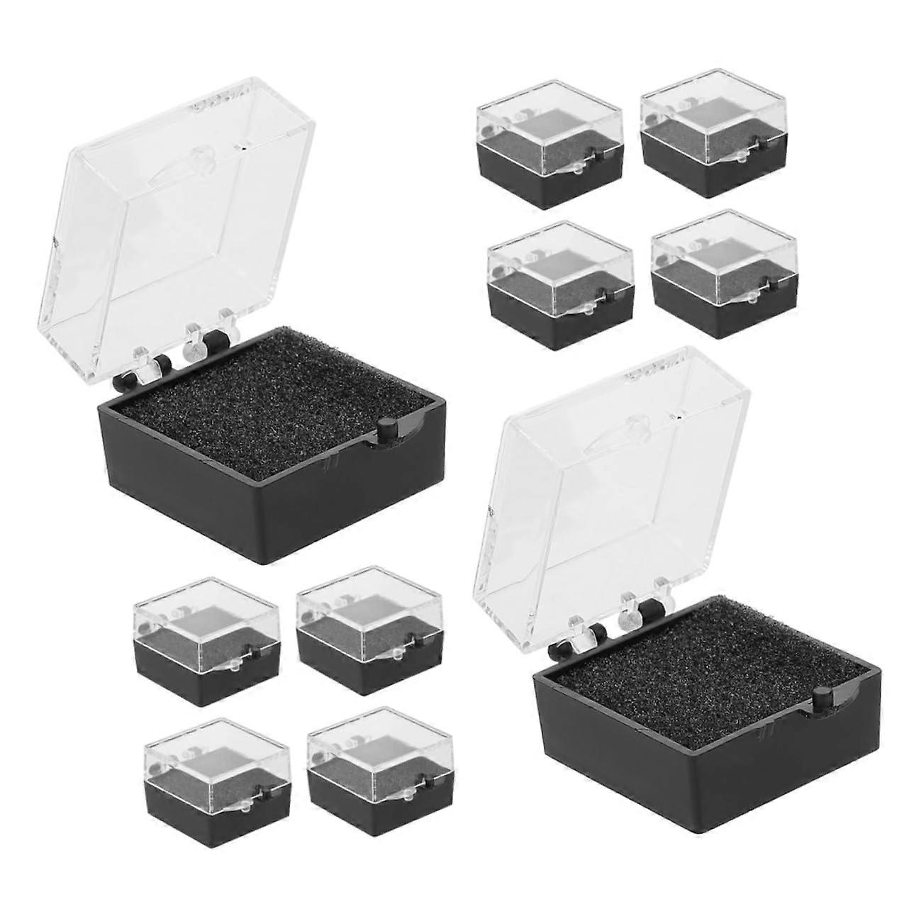 badge holder acrylic black