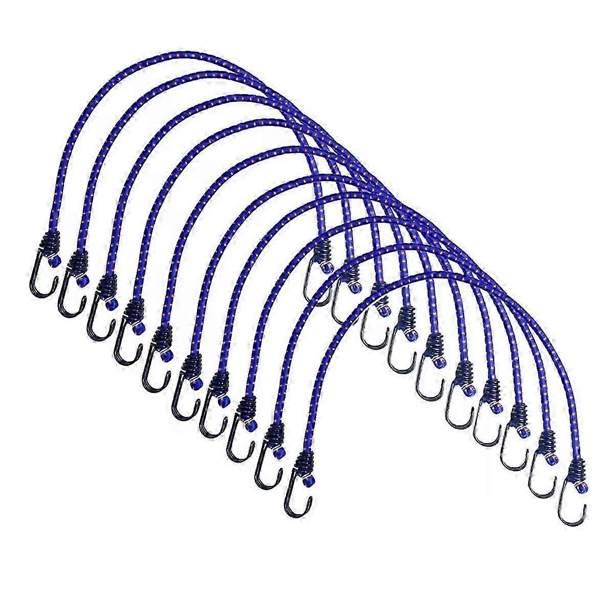 Bungee Cord High Elasticity Rubber Tied Rope with Hooks Outdoor Tent Assembly Camping Luggage Tool