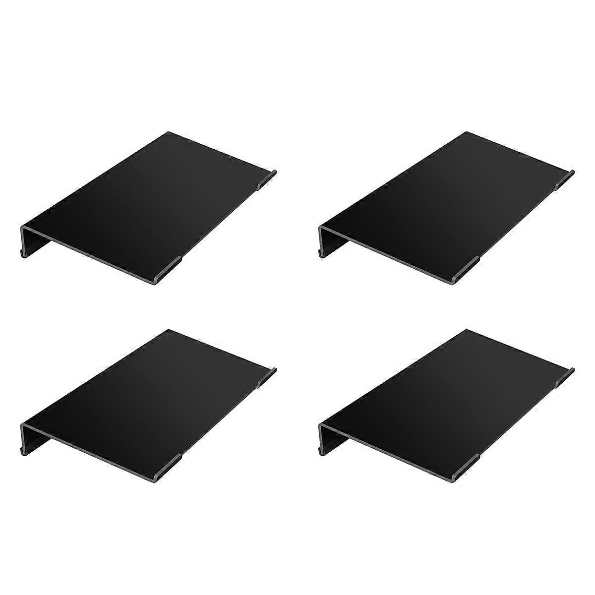4X Acrylic Computer Keyboard Stand for Desk, Keyboard Riser Tilt Lift, Keyboard Holder for Desktop,