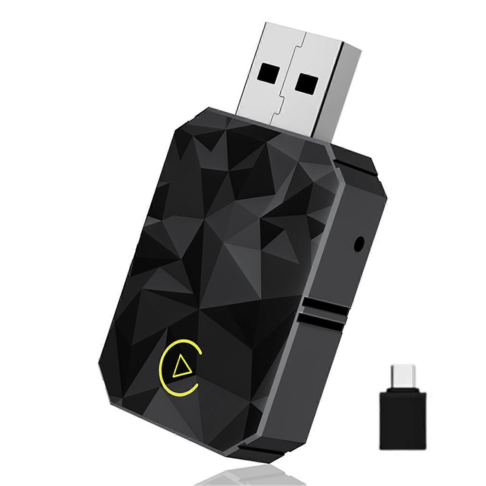 Wireless Carplays Android Auto Adapter 2 in 1 Mini Compact Plug Play Dongle für SUV Limousine Automobil Fahrzeug