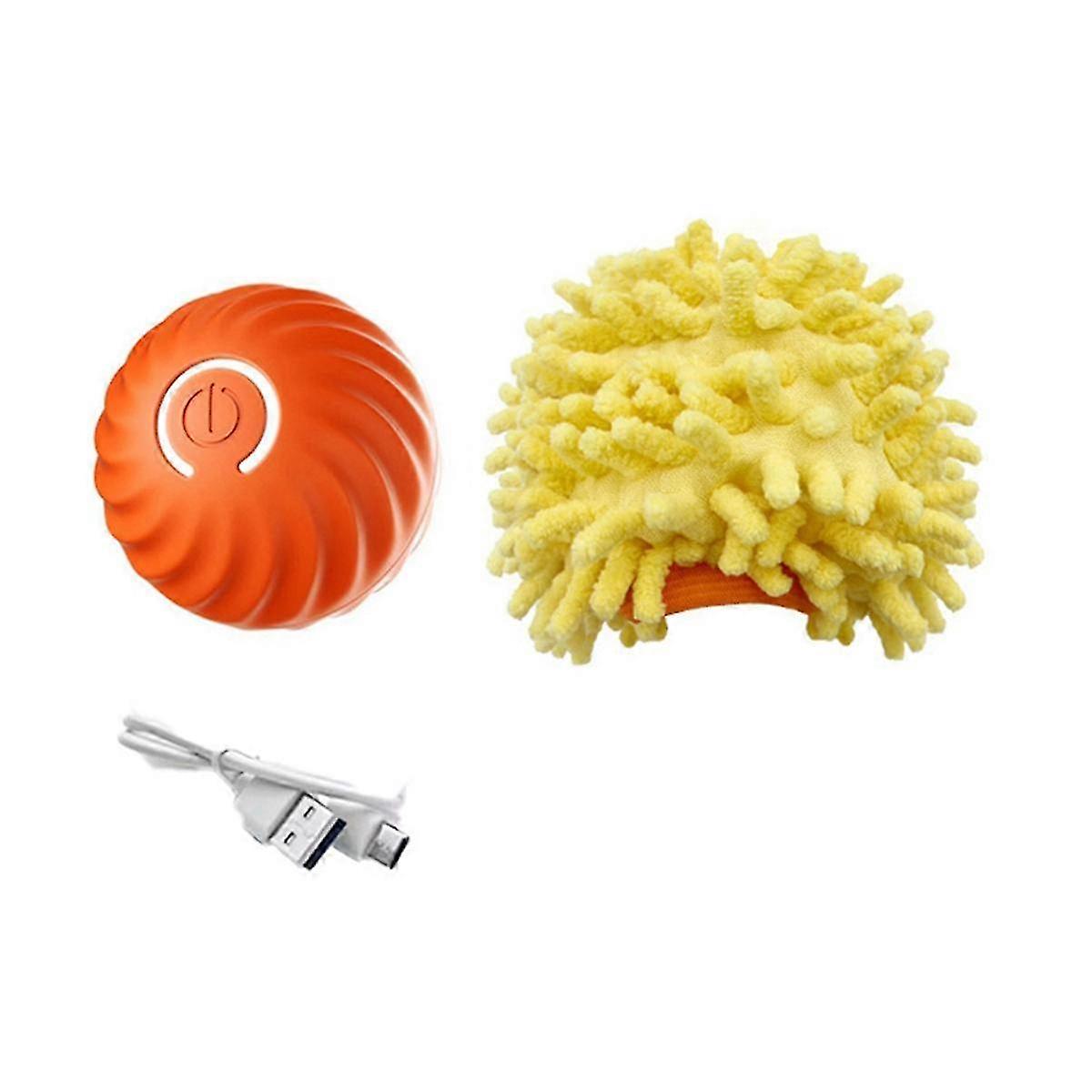 Interactive Dog Toy Ball for Puppies and Medium-Sized Dogs - Automatic, Squeaky, Illuminated