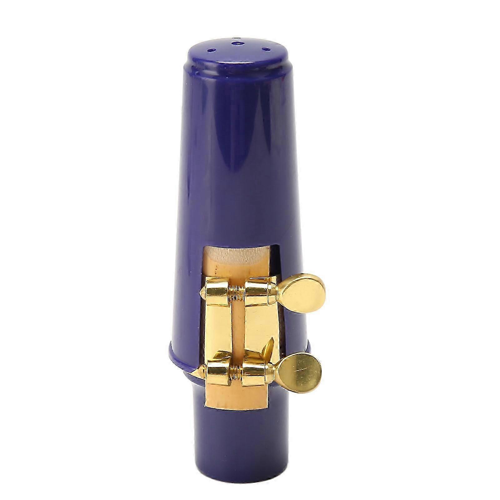 Embouchure de saxophone alto professionnelle pour de belles mélodies avec capuchon d’anche ligaturée