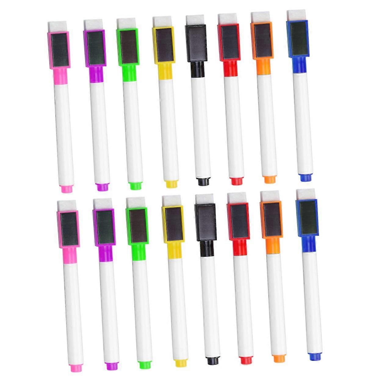 40 Pack Whiteboard Markers - Erasable, Comfortable Grip, Ideal for Office and School Use, Assorted Colors