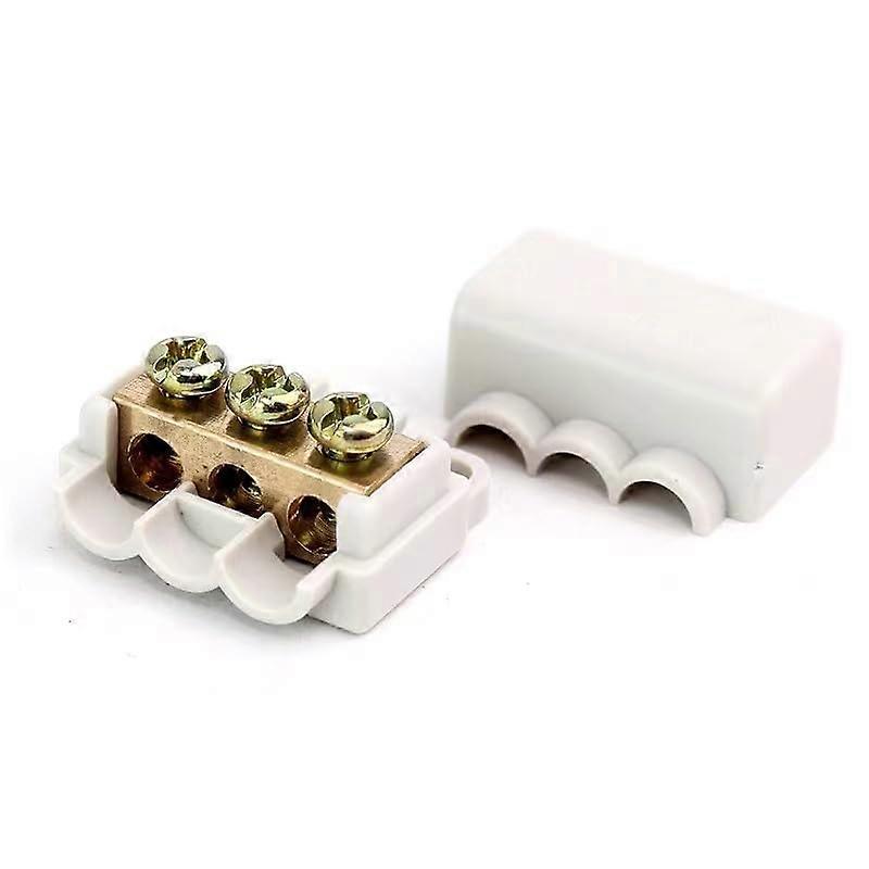 High Power Wire Terminal Connector 6 mm² ZK-306 for Cable Combining, Durable Design, One Size, High Current Compatibility