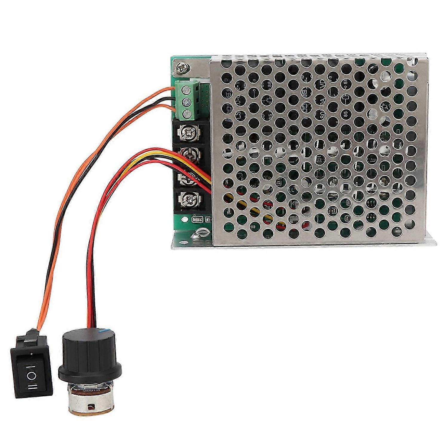 DC Brush Motor Speed Controller CW/CCW Adjustable High Power 40A DC12V24V36ith Case