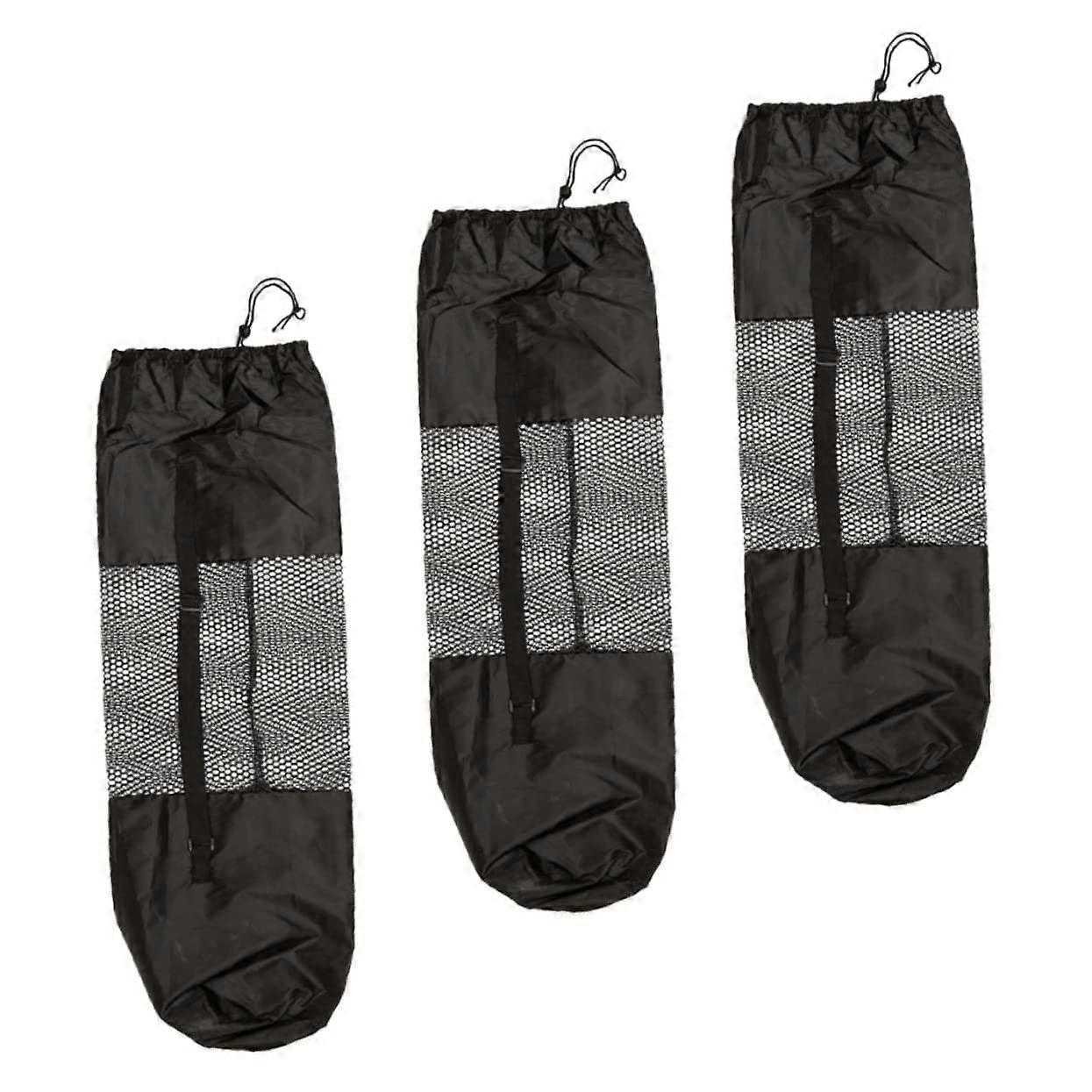 Yoga Storage Set with Mesh Bags, Lightweight and Durable Drawstring Pouches for Outdoor Activities and Fitness
