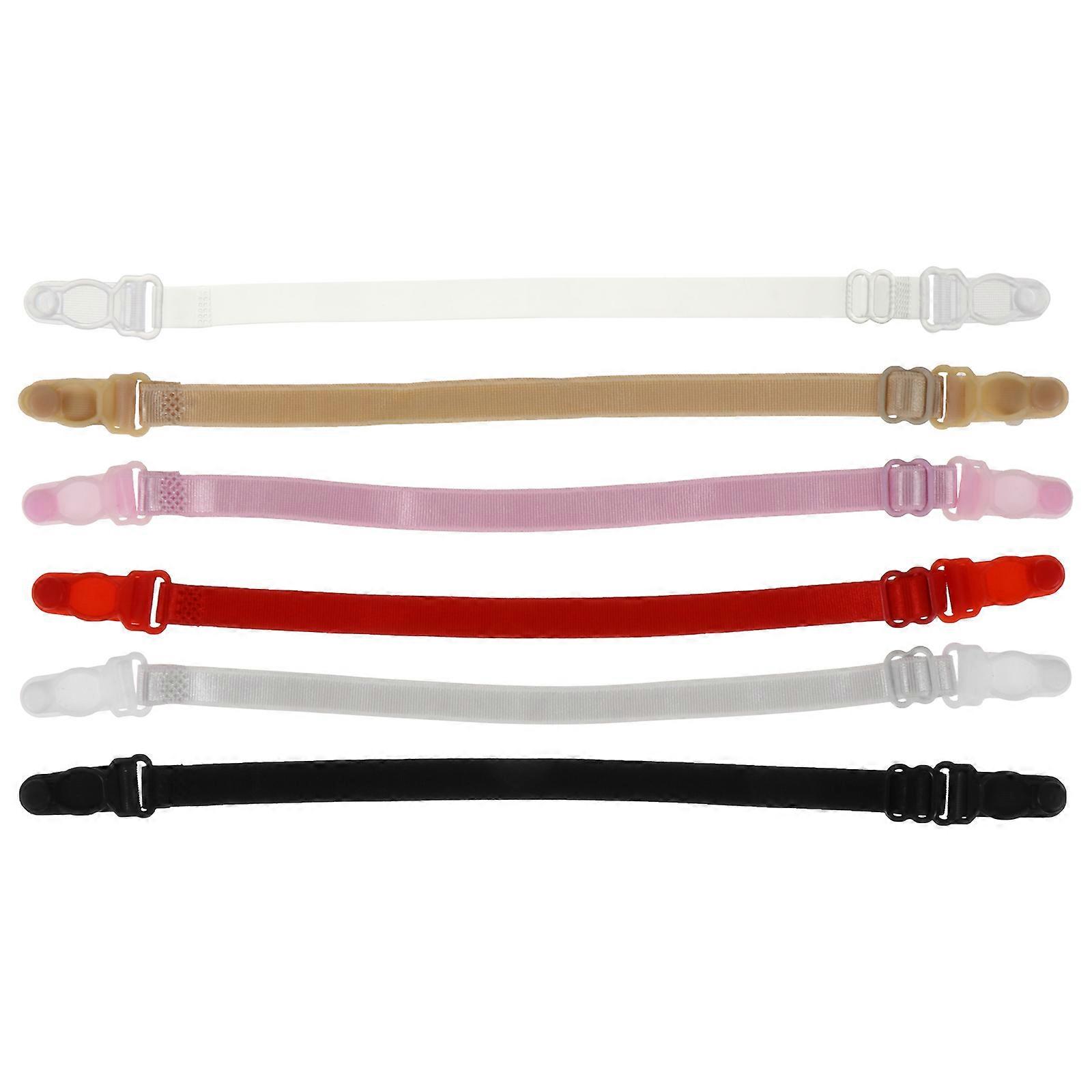 Adjustable Non Slip Strap Holders with Slip Buckle   Secure Shoulder Bands for Women, Ideal for Sports Running and Daily Wear   Transparent Skin Tone