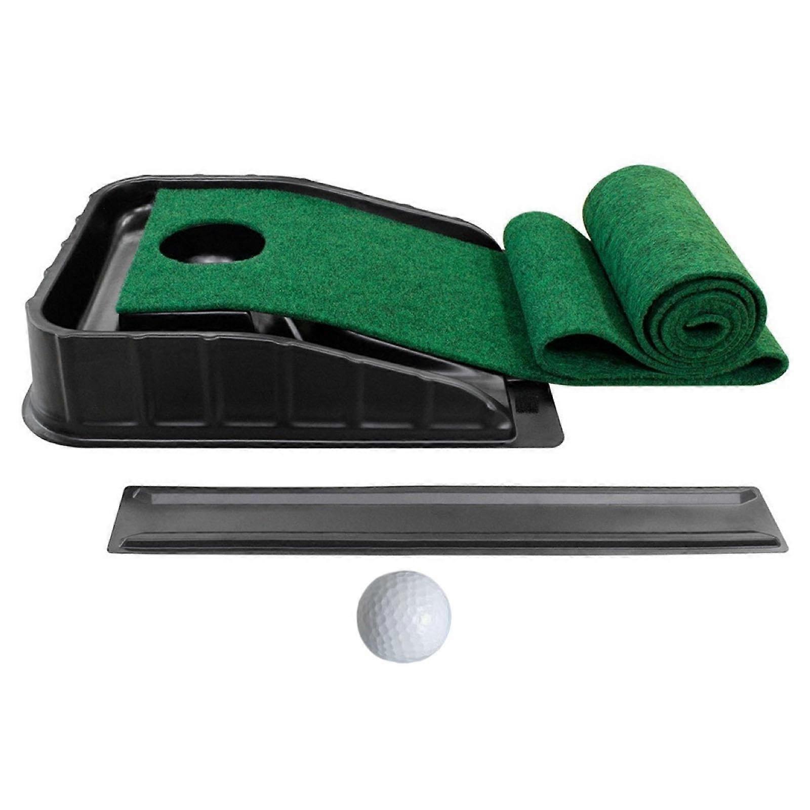 Golf Putting Green Matte 85 Inch Long by 9 Inch Wide 7-Foot Indoor Training Mat For Home Golf Practice Easy To Clean