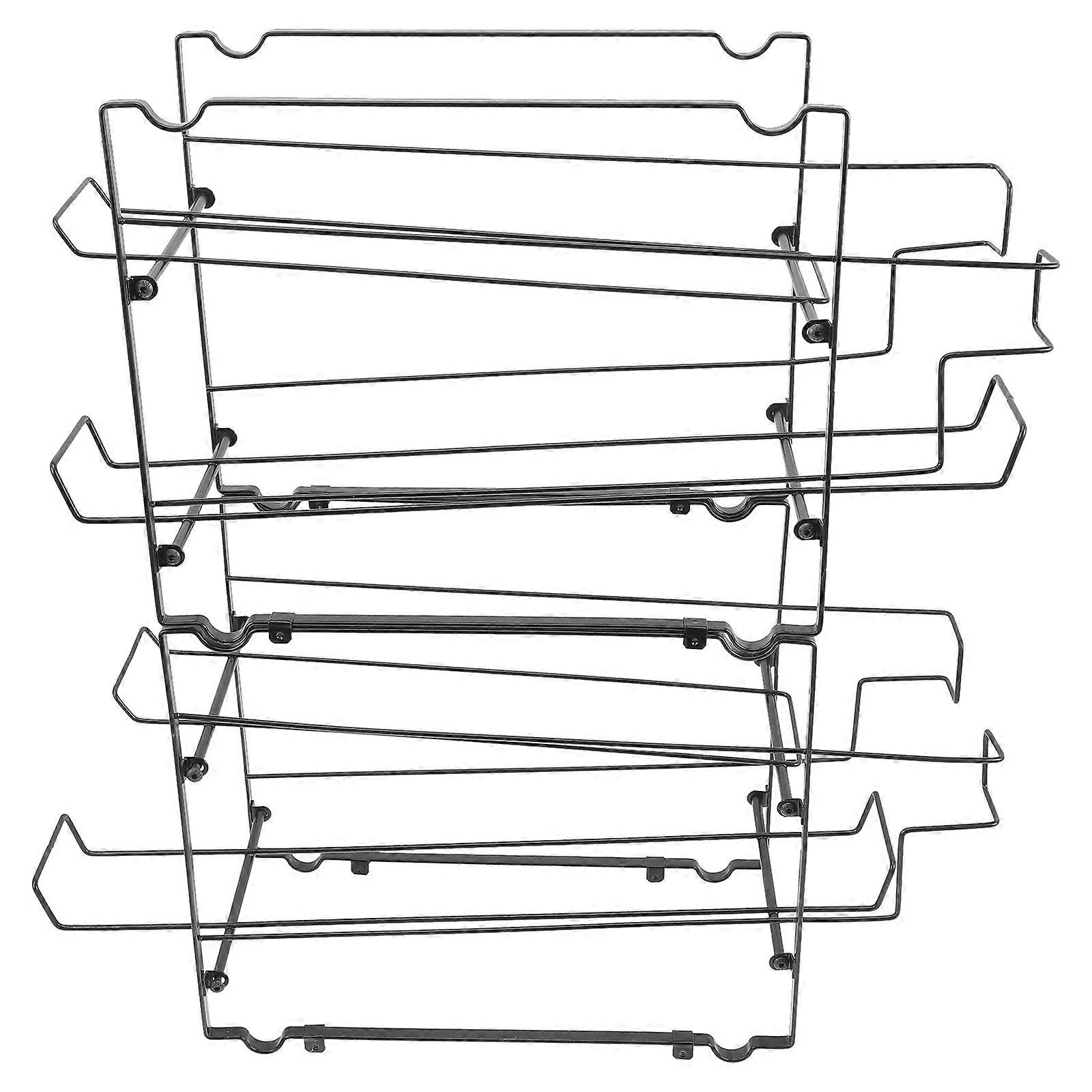 Water Bottle Organizer Pantry Can Organiser Coating Finish Rectangular For Hotels 2Pcs