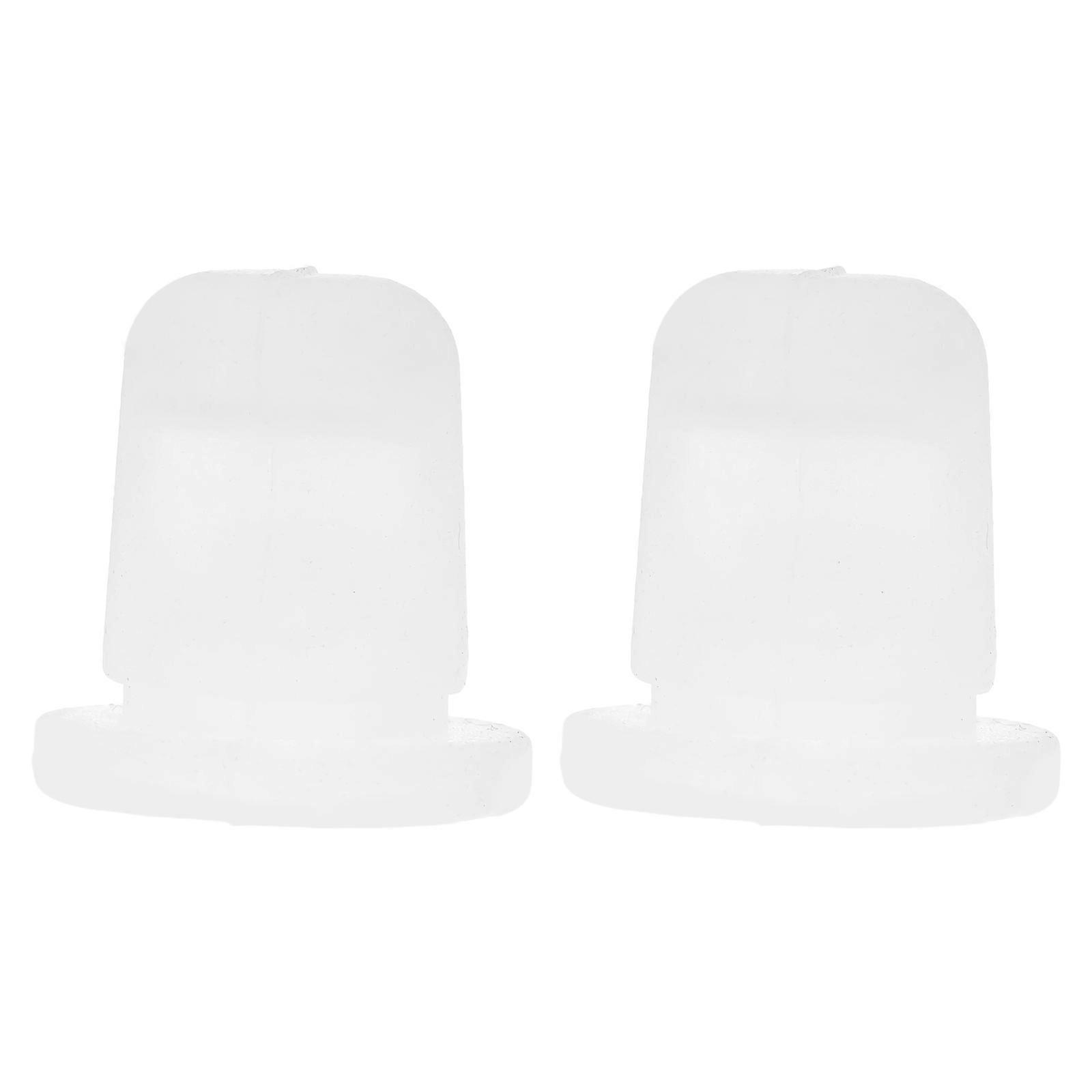 Pressure Cooker Plug Replacement Electric Pressure Cooker Accessories Sealing White 2.40X2.20X2.20cm Prevent Leaks 2Pcs