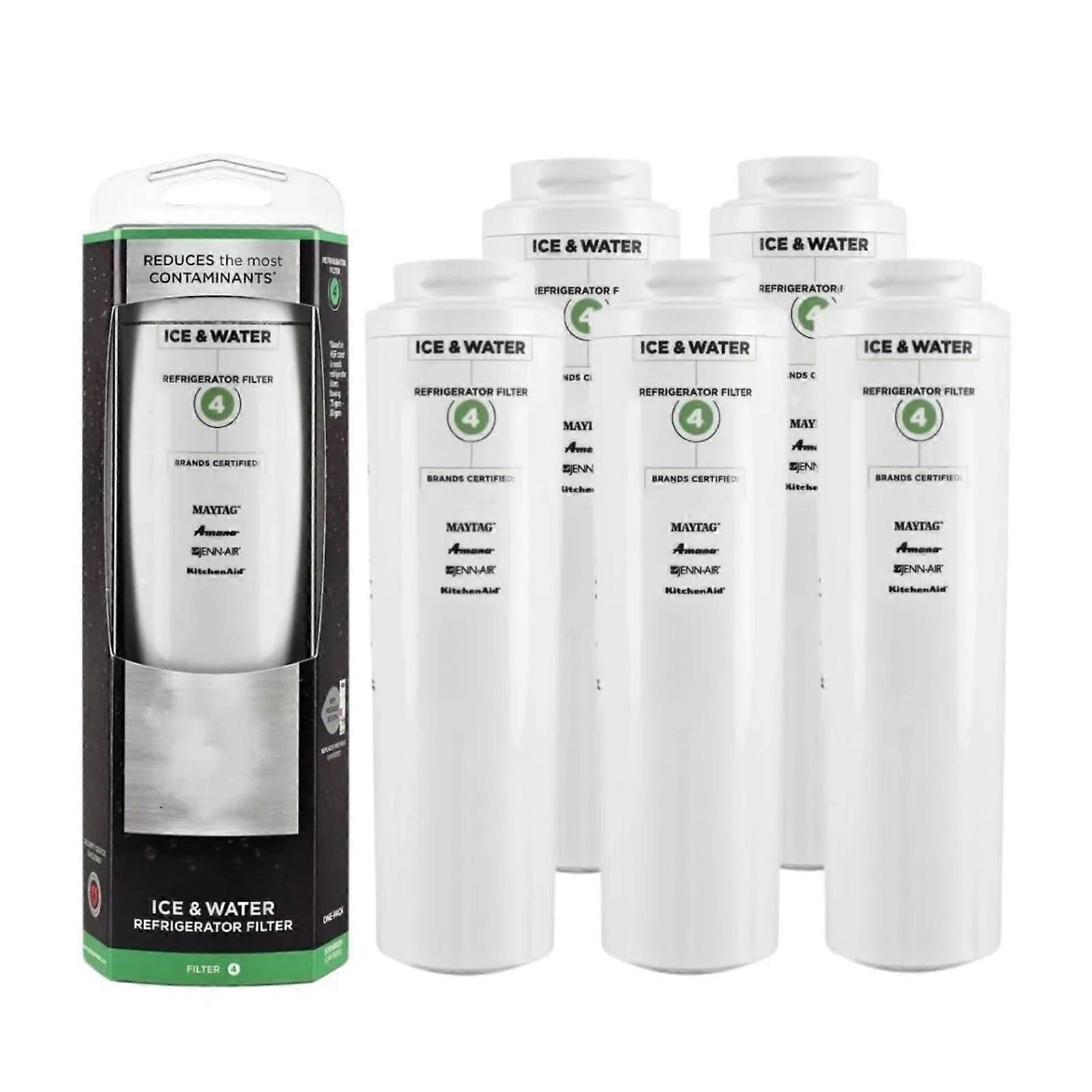 Replacement Refrigerator Water Filter, Compatible With Kenmore, EDR4RXD1, Filter4, 4396395, UKF8001, 46 9005 Refrigerator (5pcs)