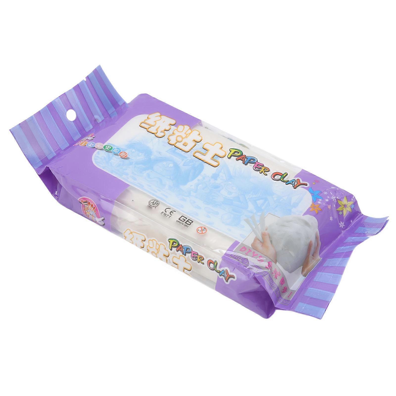 Molding Clay DIY Making Easy Bonding Reusable Strong Texture Paper Fiber Dry Sculpting Clay for Handicrafts