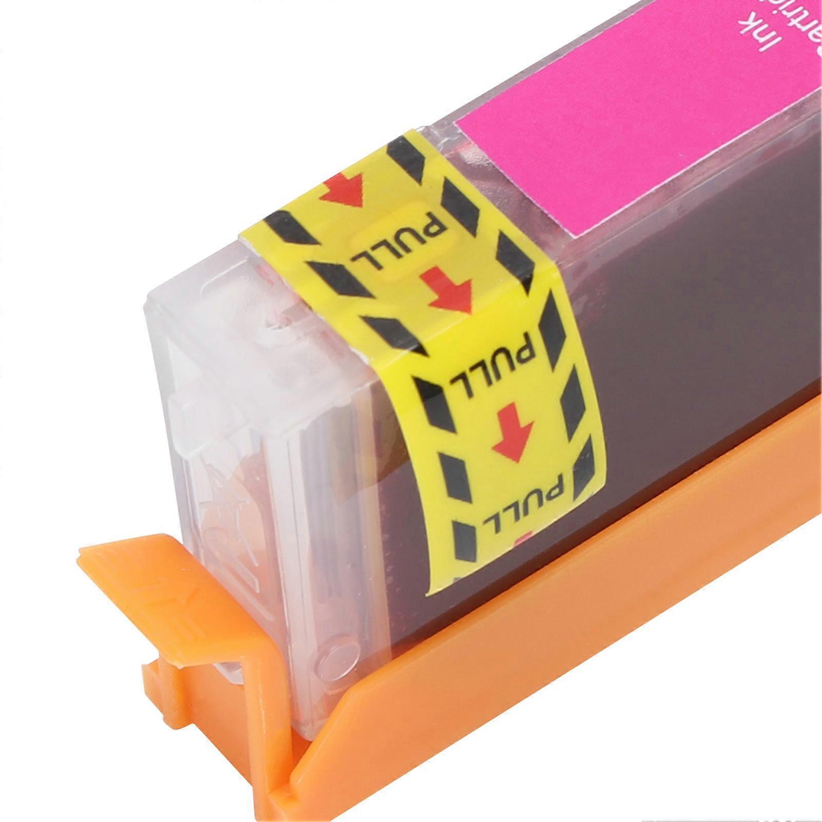 3Pcs Ink Cartridge 13ml Printer Colorful Box Replacement for Canon PIXMA Inkjet PrintersRed