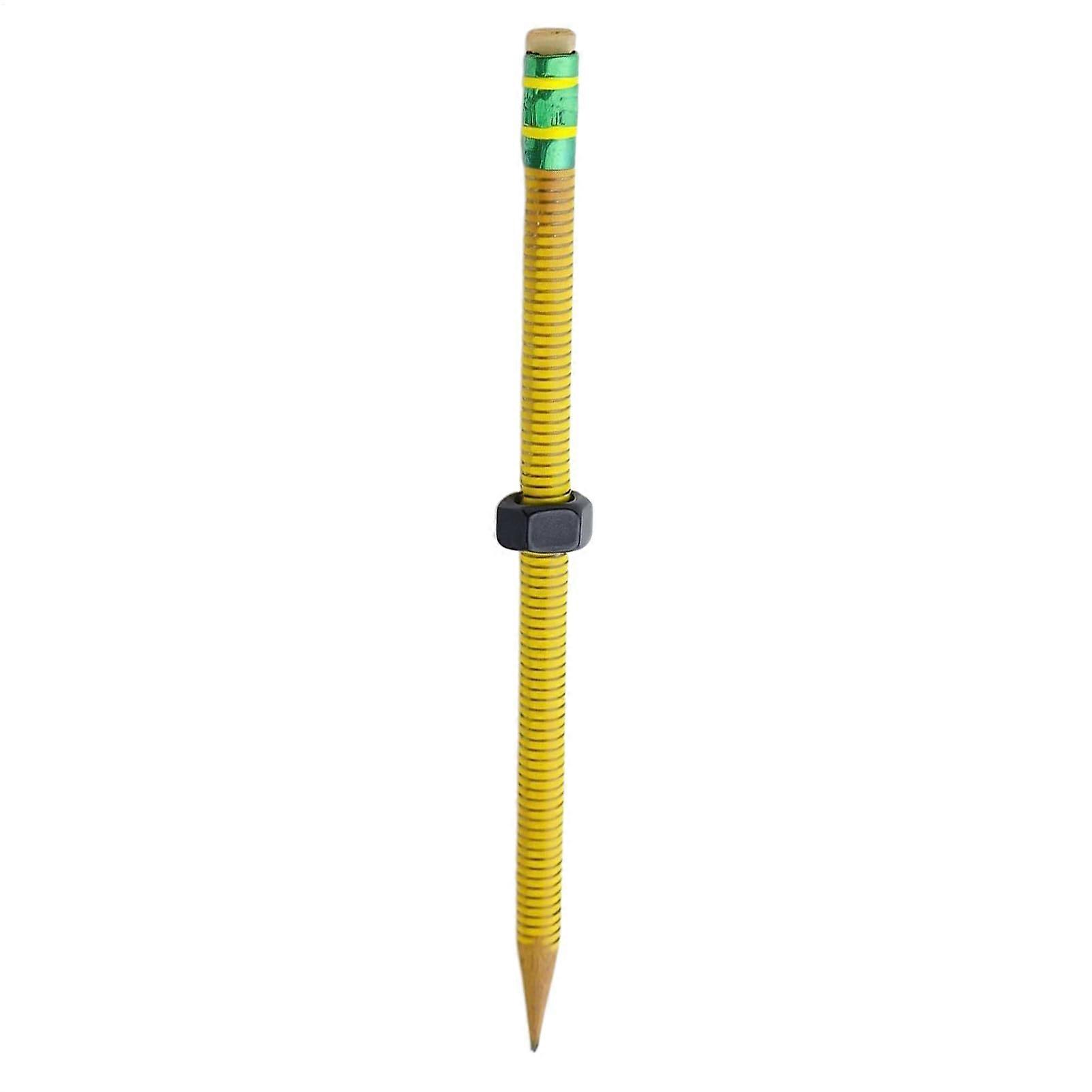 Sensory Pencil Fidgets with Threaded Grip, 18x1cm Calming Writing Tool for Kids and Adults, Ideal for School and Home Use