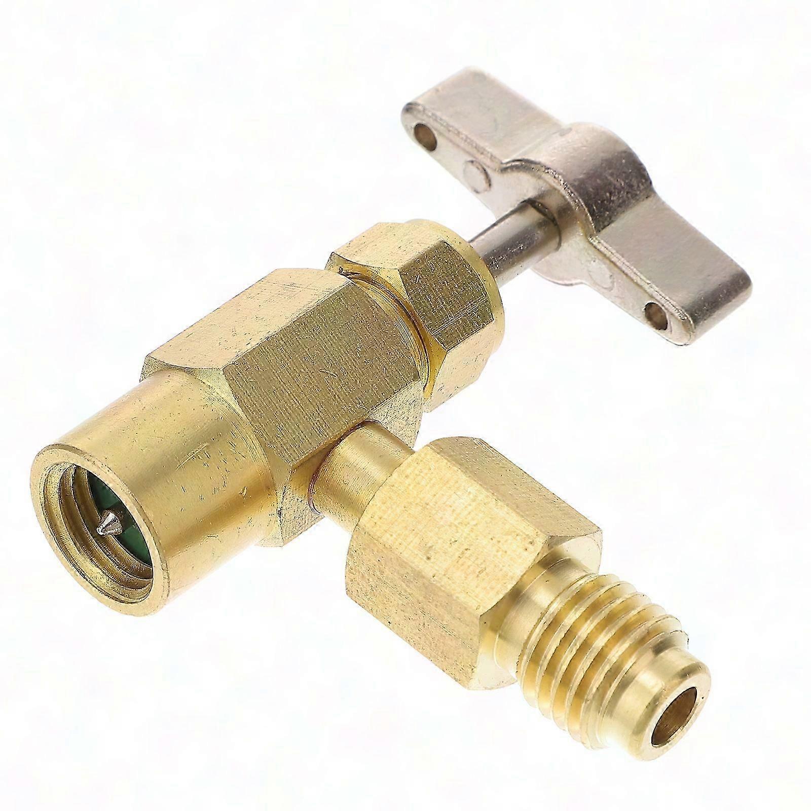 Refrigerant Can Tap Kit R134a Tank Adapter & Can Opener Set