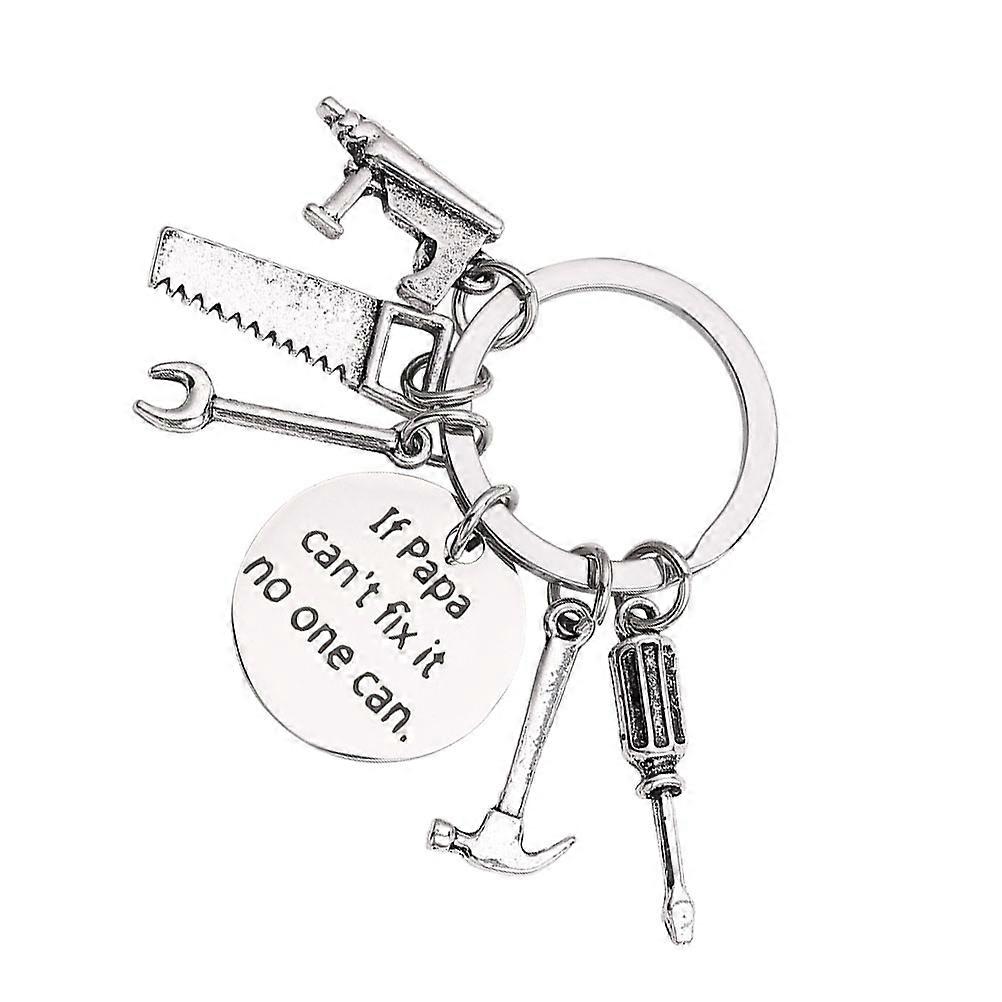 Creative Keychains Special Design Detail Decoration Car Keys Everyday Use Metal Key Organizer Fathers Day Present 1Pack