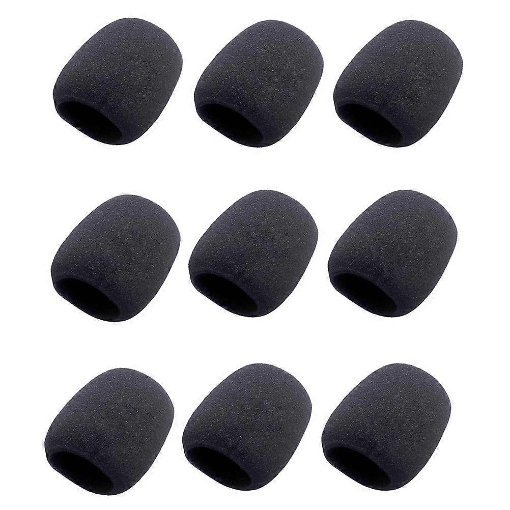 Microphone Wind Screen Noise Reduction for Stage Performance EVA Material 9Pcs