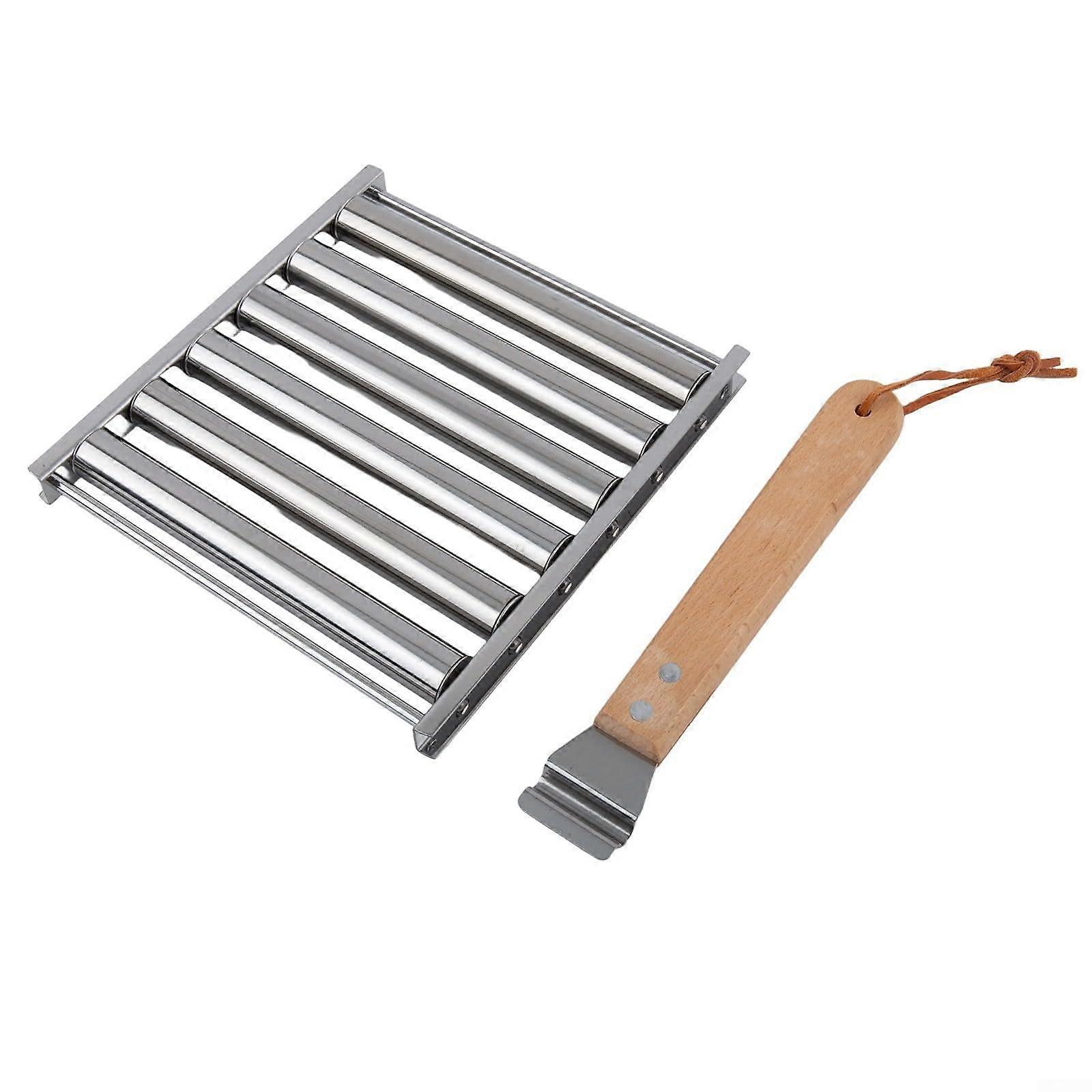 Stainless Steel Grill Grate With Roll Design Model B Efficient Cooking