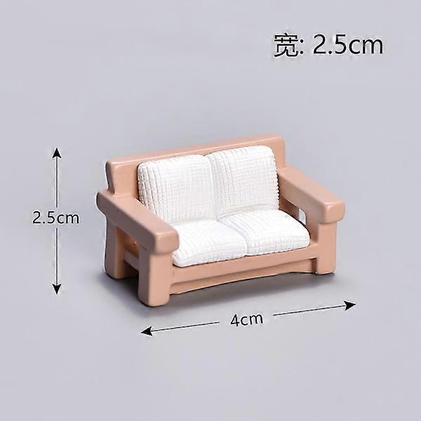 18 Mini Sofa Bed, Tea Table, Mini Landscape, Bonsai, Meat Ornaments, Various Sizes and Weights