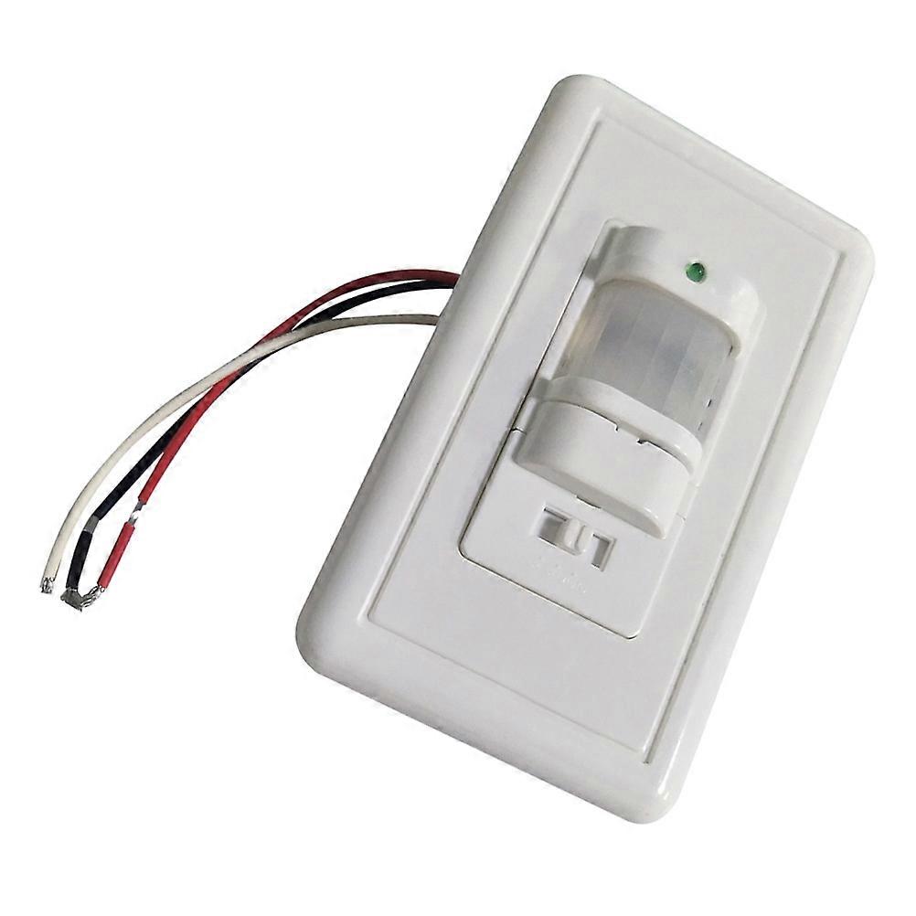 Automatic Infrared Motion Sensor Wall Mount Delay Compatible with LED Incandescent Bulbs Easy Installation Intelligent Lighting
