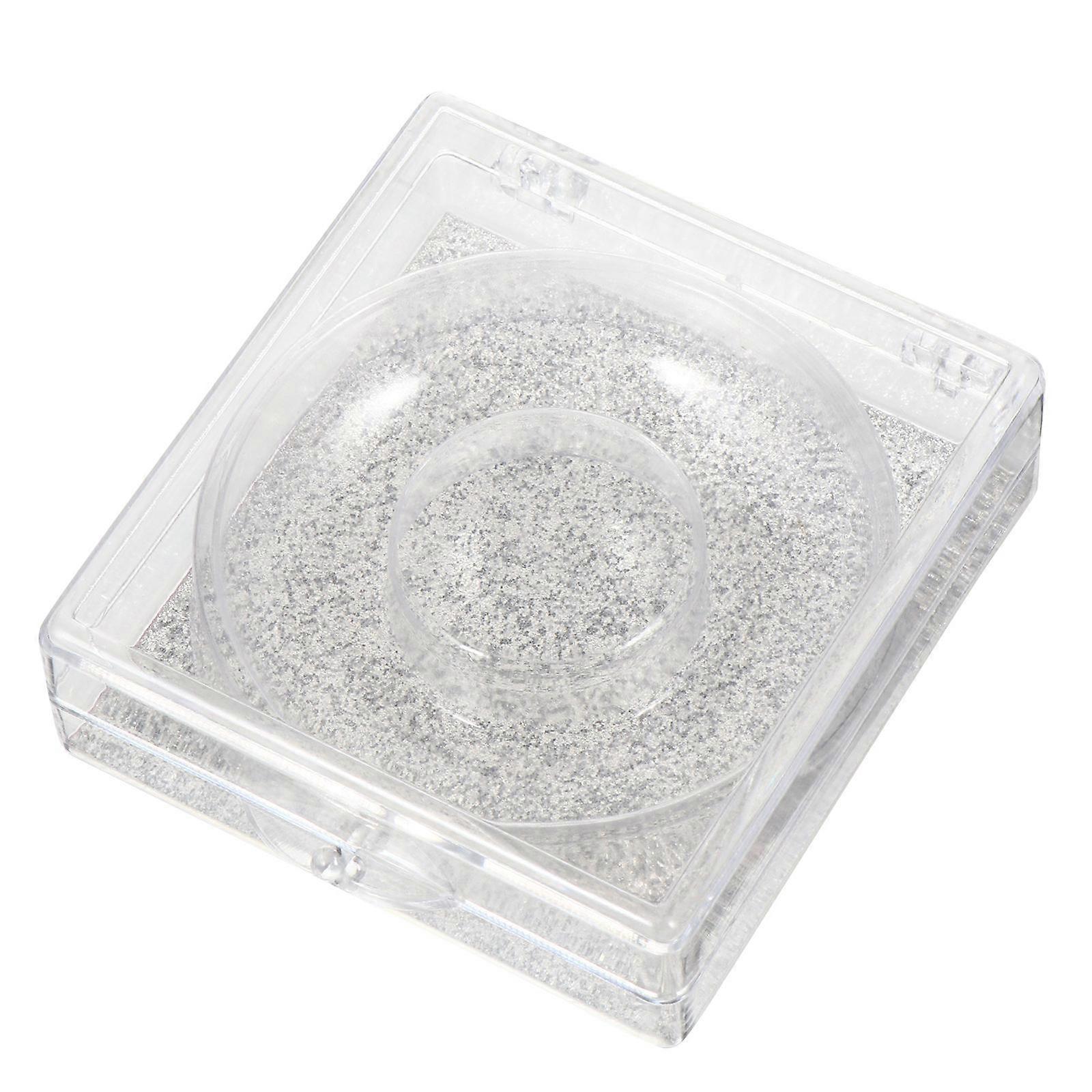 Transparent Eyelash Packaging Boxes for Makeup 6Pcs Empty False Eyelash Case