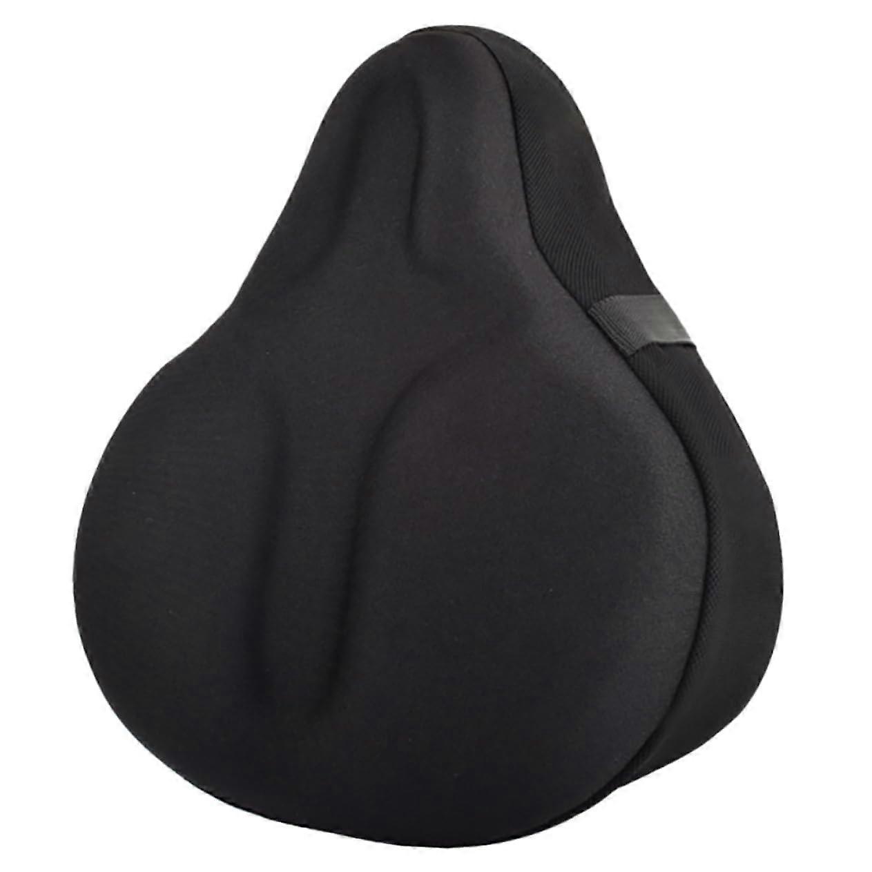 Ergonomic Soft Bike Seat Cover for Men, Comfortable Indoor and Outdoor Use, Non-Slip and Easy to Install
