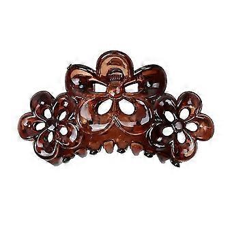 Phenovo Large Flowers Floral Hair Clamp Claw Clip Comb Grip Women Headpiece -