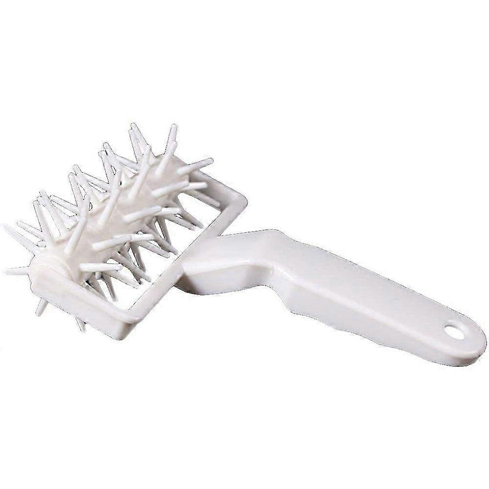 Plastic Pizza Dough Roller & Hole Punch - Essential Baking Tool for Cakes, Bread & Pastries