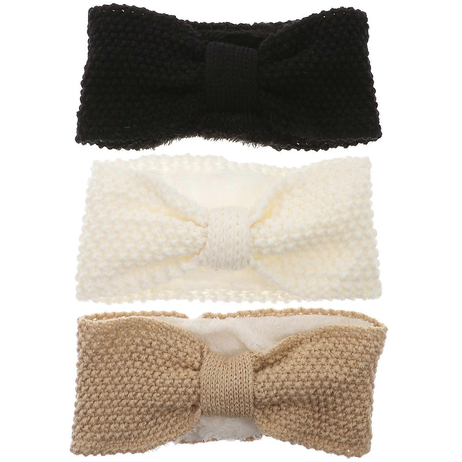 Warm Winter Headbands for Women Knitted Ear Warmers in Assorted Colors One Size Fits Most