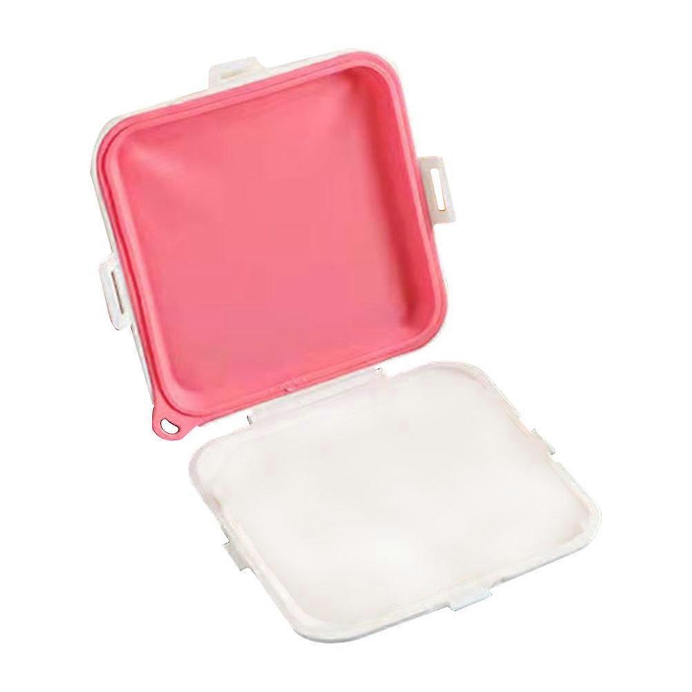 Designed Silicone Sandwich Container Suitable For Adults 15.5X15.5CM 1Set