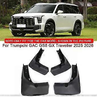 For Trumpchi GAC GS8 GX Traveller 2025 2026 2027 Car Styling ABS Car Mud Flaps Splash Guard Mudguards MudFlaps Front Rear Fender-xj