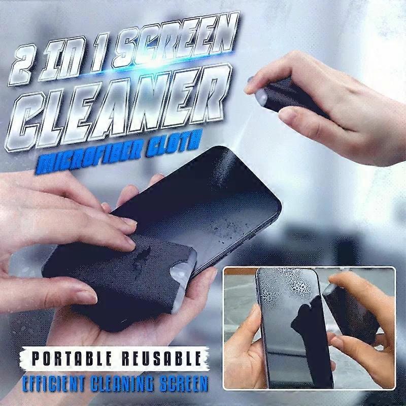 Screen Cleaner Computer Mobile Phone Screen Wipe Liquid Artifact Touch Screen Cleaning 2 in 1 Dropship Cleaning Kit