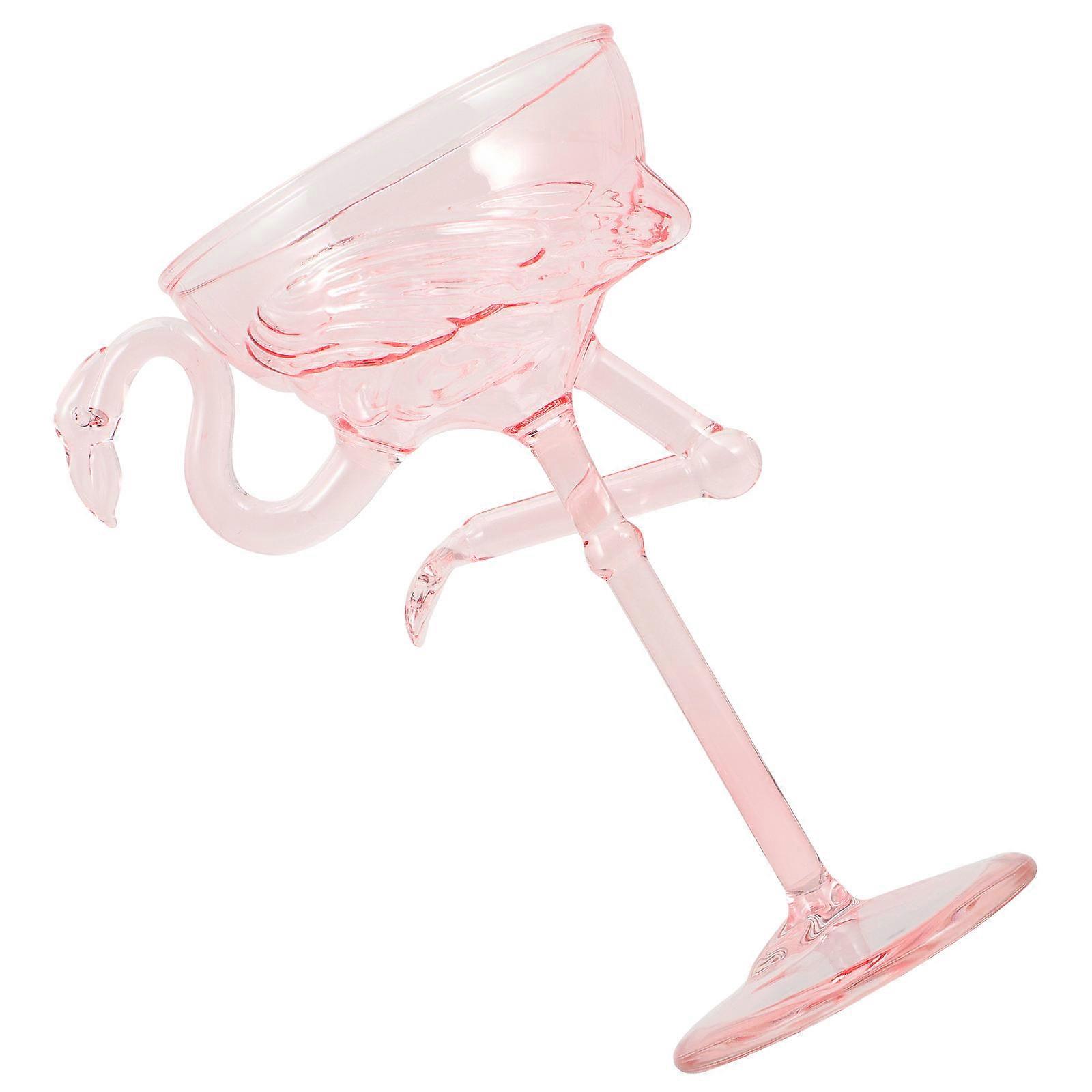Stylish Flamingo Footed Cup For Aesthetics Lovers Ideal For Home Use 17X12.5CM 1Pack