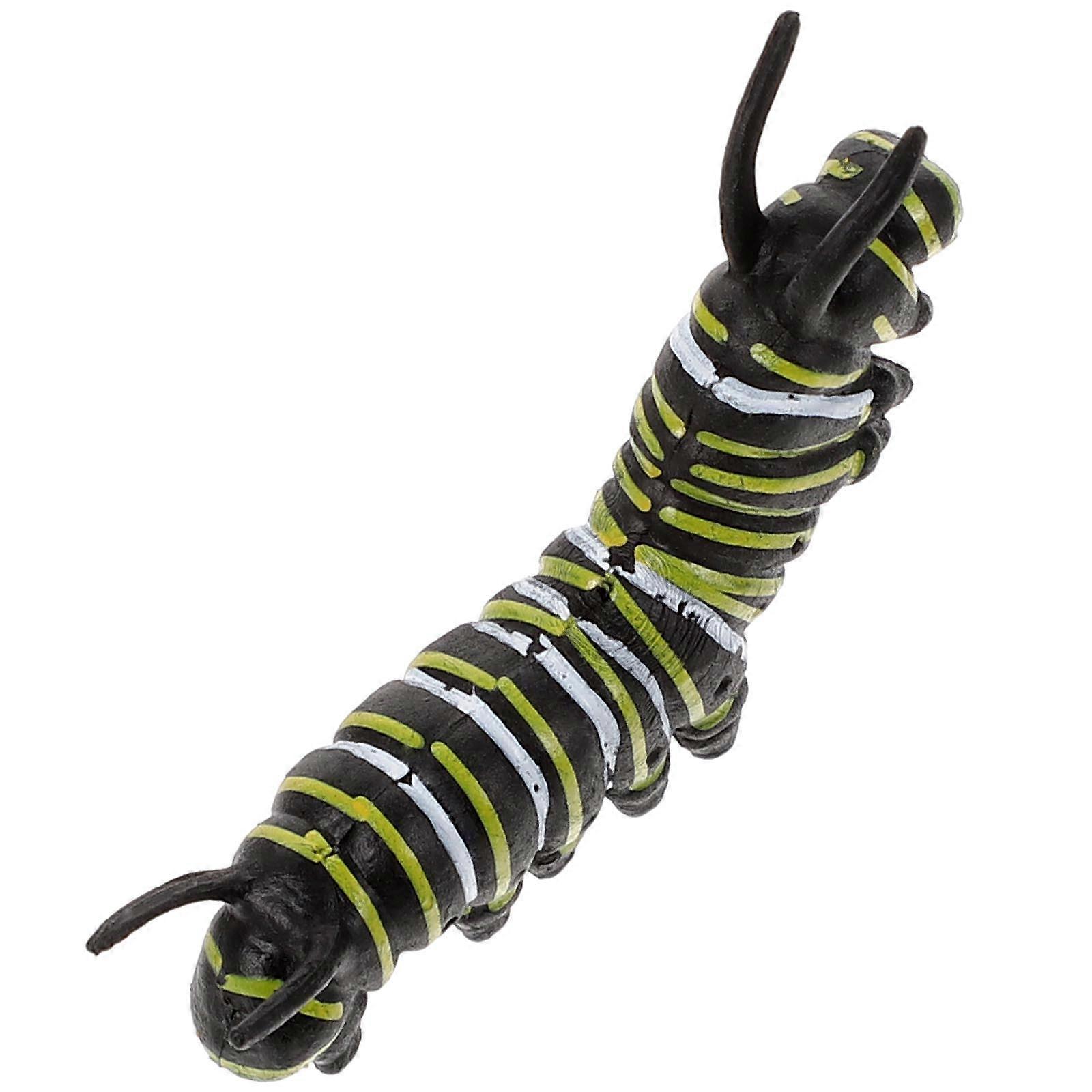 Funny Caterpillar Plastic Worm Toy Educational Figurine