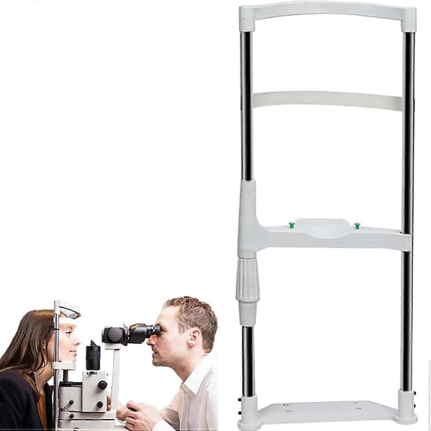 Ergonomic Chin Rest and Forehead Support for Optometry Adjustable Height 260355mm