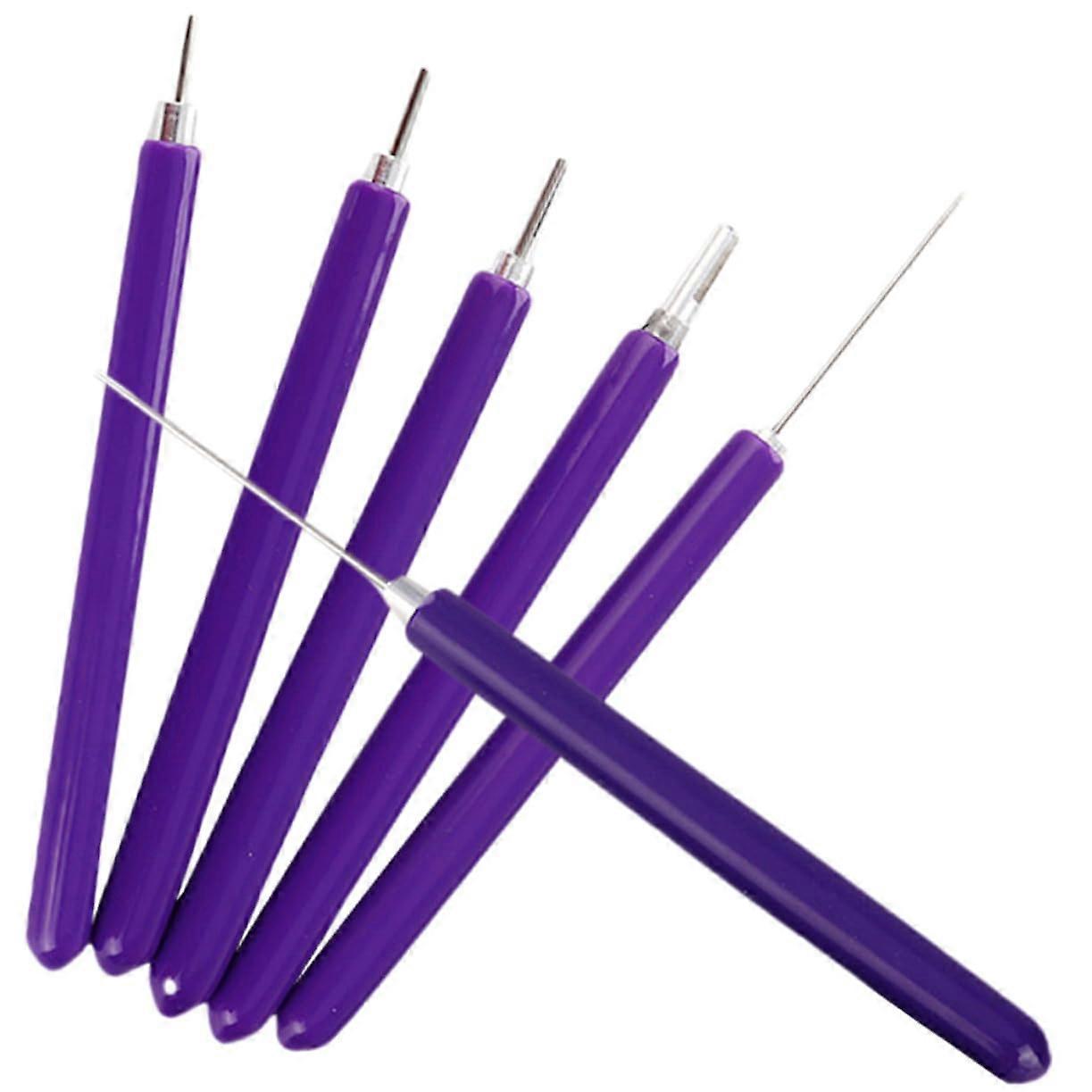 Paper Quilling Tool Kit DIY Quilling Pen Kits for Beginners Purple