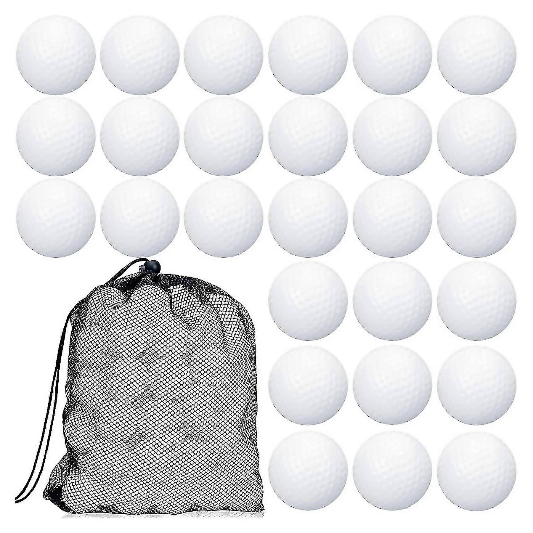 For 100 Pcs Golf Practice Ball Hollow Golf Ball Training Golf Balls