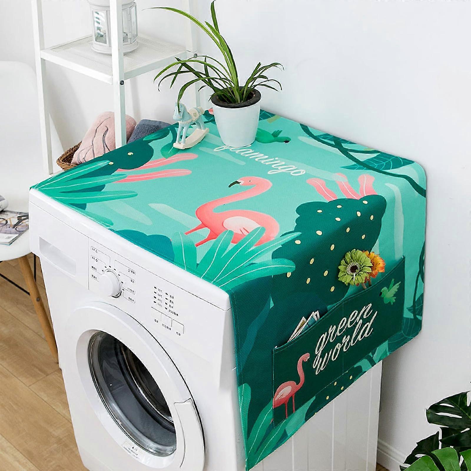 Dustproof refrigerator cover with storage bag for Astyle 55X140cm