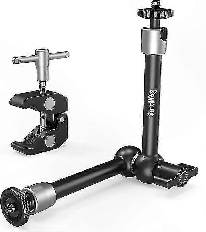 10 Inch Universal Magic Arm with Super Clamp and Pliers for Monitor or LED Light Setup - KBUM2732