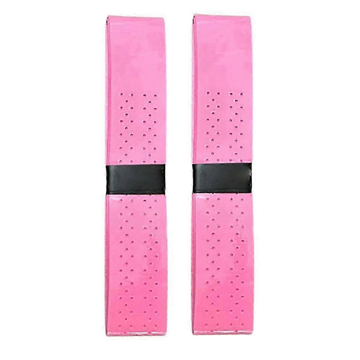 1 Pair Pickleball & Tennis Racket Grips - Sweat-Absorbent Anti-Slip Tape Wrap for Handles